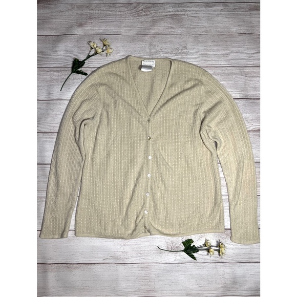 Designers Originals Knit Button Front Cardigan - Picture 13 of 13